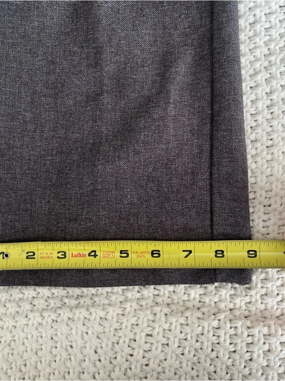 Haband Men's Gray Pants with Green Logo Tag